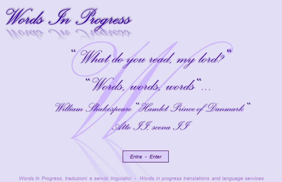 Words In Progress - Antonella Fontana